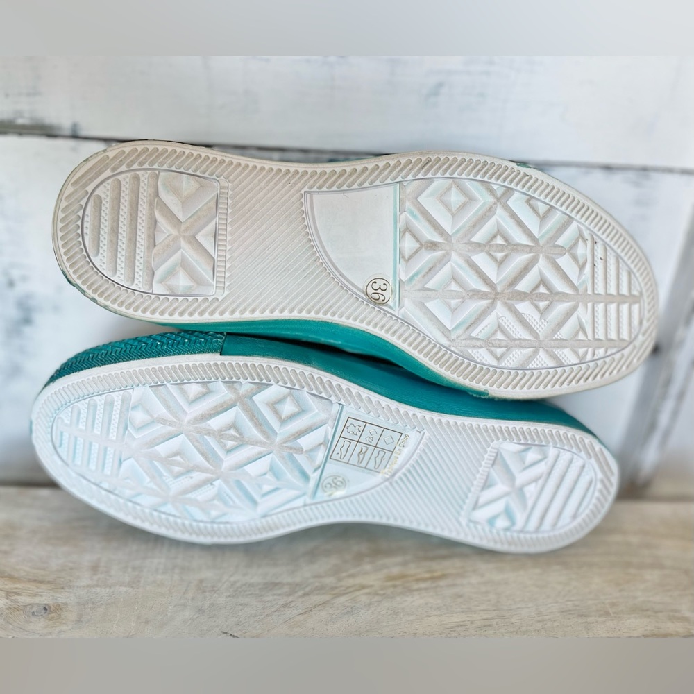 NWT. L’ Artiste Hanna Slip-On Turquoise Shoes - 36 - Picture 6 of 10